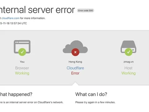20% internet đang sập!