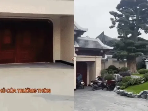 Cận cảnh siêu biệt phủ của trưởng thôn trẻ giàu nhất Việt Nam