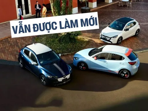 Mazda2 2026 ra mắt: Màn hình lớn, camera 360, có cả bản độ như xe đua