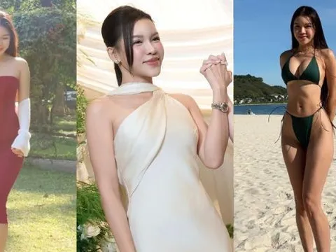 Mê mẩn ngắm visual Yến Xuân - vợ Lâm Tây, mẹ 1 con vóc dáng vẫn sexy bất bại, xinh đẹp bất chấp "cam thường"