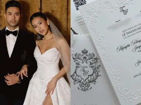 Lộ thiệp cưới tài phiệt của em chồng Hà Tăng: Địa điểm giống nhiều sao Vbiz, 1 quy định cực nghiêm ngặt
