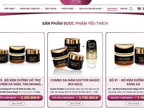 Bị thu hồi nhưng mỹ phẩm 'hàng hiệu giá bình dân' của chồng bà Mailisa vẫn bán tràn lan