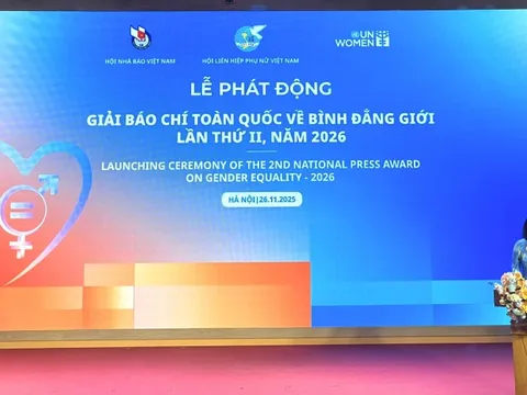 Thúc đẩy bình đẳng giới qua những tác phẩm báo chí xuất sắc