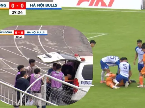 Cầu thủ trẻ bất ngờ ngã quỵ, co giật tại Giải Hạng ba Quốc gia 2025