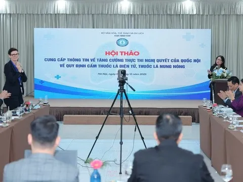 Lo ngại buôn lậu gia tăng nếu cho phép sản xuất thuốc lá điện tử để xuất khẩu