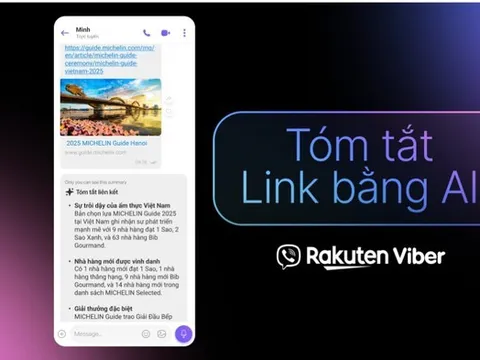 Ra mắt tính năng tóm tắt nội dung đường link ngay trong cửa sổ chat