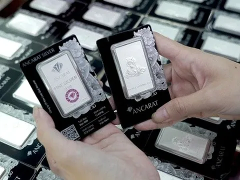 Giá bạc hôm nay hạ nhiệt