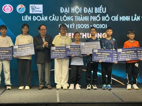 Doanh nhân Nguyễn Phương Nam tái đắc cử chức chủ tịch Liên đoàn Cầu lông TP HCM