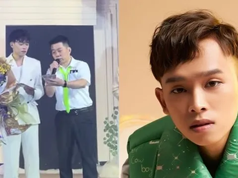 Hồ Văn Cường nhận tiền mặt cả trăm triệu đồng trên sân khấu