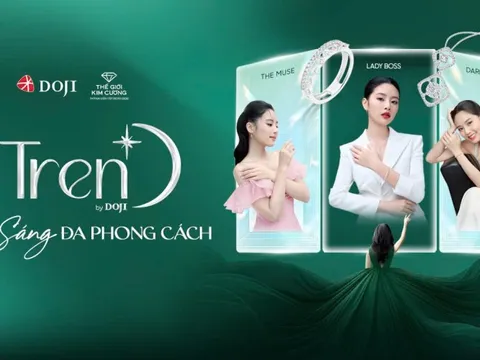 Phái đẹp tự tin tỏa sáng đa phong cách cùng TrenD by DOJI