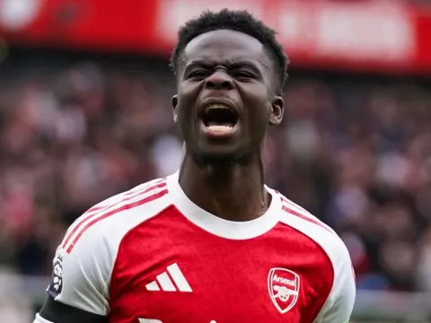 Saka của Arsenal, lọt top 10 cầu thủ đắt giá nhất thế giới