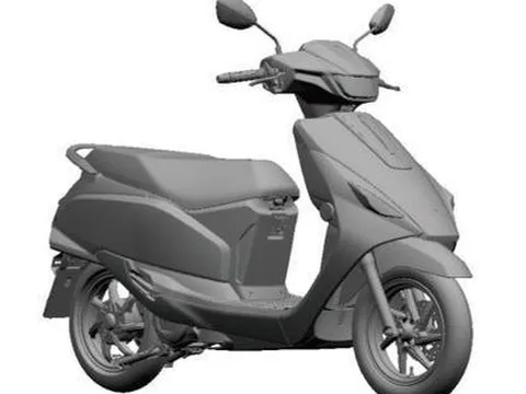 Rò rỉ bằng sáng chế xe tay ga 125cc mới của nhà Suzuki với thiết kế thể thao góc cạnh