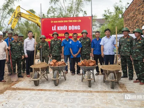 Đắk Lắk phát động “Chiến dịch Quang Trung” dựng nhà mới cho người dân vùng lũ đón Tết