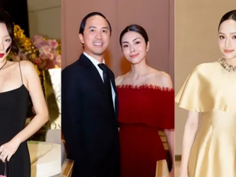 Đại tiệc sao trong đám cưới Tiên Nguyễn: Hà Tăng - Linh Rin đẹp ngây ngất, Tóc Tiên lẻ bóng đến dự