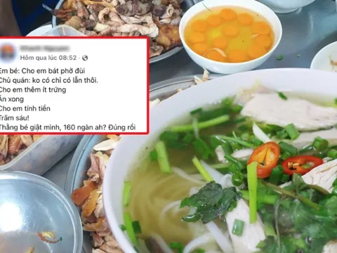 Bao năm vẫn có người sốc vì ăn bát phở gà 160k giữa phố cổ Hà Nội