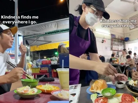 Khách Tây du lịch Việt Nam khỏe re, ăn uống có người dâng tận miệng