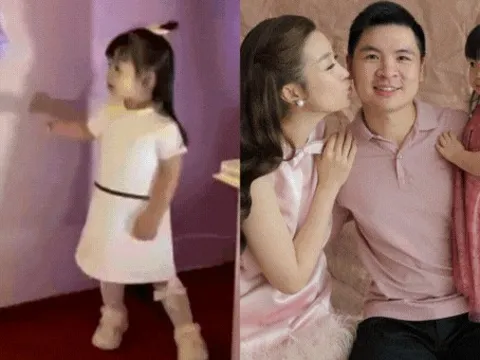 Ái nữ Đỗ Mỹ Linh khoe má bánh bao siêu cưng, chiếm spotlight ở tiệc hoành tráng của "cậu ấm cô chiêu" cháu bầu Hiển