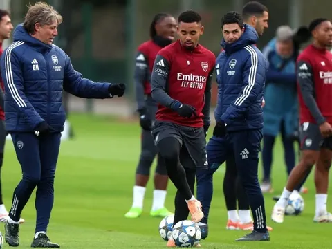 Đội hình dự kiến "lạ lẫm" của Arsenal trước trận gặp Club Brugge