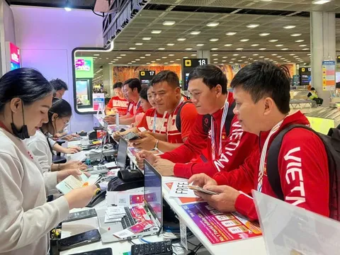 Đoàn Thể thao Việt Nam tới Thái Lan, sẵn sàng cho SEA Games 33