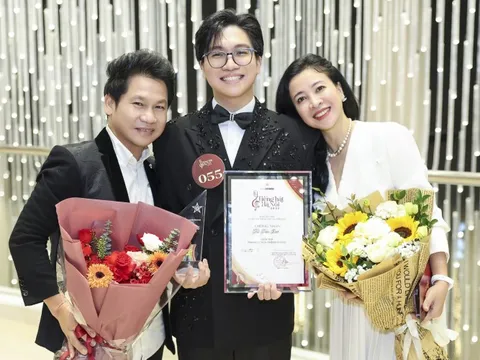 Con trai ca sĩ Trọng Tấn gây bất ngờ tại Tiếng hát Hà Nội 2025