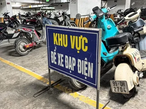 Ban quản lý HH Linh Đàm có được phép cấm cư dân gửi xe điện?