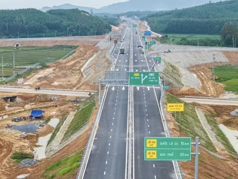 Cao tốc Quảng Ngãi - Hoài Nhơn trước ngày “về đích”