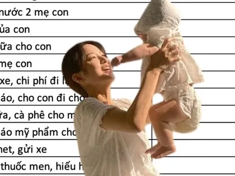 Mẹ đơn thân tiêu hơn 31 triệu/tháng: Bị chê tiêu hoang gấp mấy lần gia đình 3-4 người, nhưng nhìn kỹ từng khoản lại thấy hợp lý vô cùng