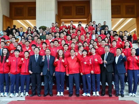 Thủ tướng: Đoàn Việt Nam dự SEA Games 33 với tinh thần thể thao cao thượng và niềm tự hào dân tộc