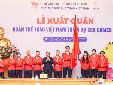 Lê Thanh Thúy và Lê Minh Thuận sẽ cầm cờ cho Đoàn Thể thao Việt Nam tại SEA Games 33