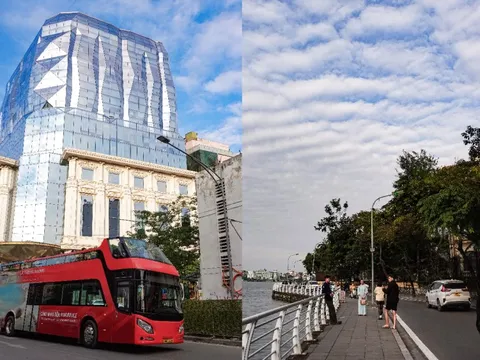 Cả Hà Nội rủ nhau ra đường trong ngày chất lượng không khí lọt top tốt nhất thế giới