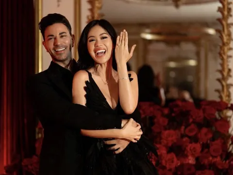 Tiên Nguyễn làm mất nhẫn kim cương khi được chồng gốc Dubai cầu hôn