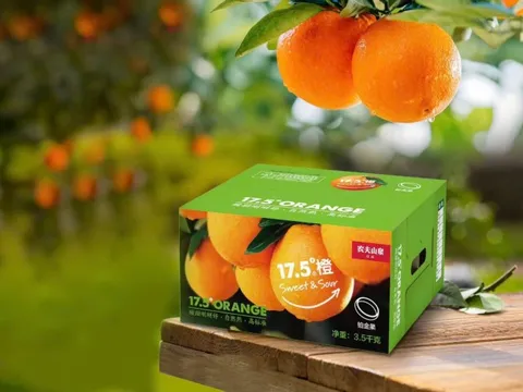 Cam 17.5° Nongfu Spring nổi tiếng tại Trung Quốc sắp về Việt Nam