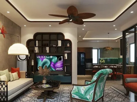 Biệt thự phong cách Indochine đương đại gây 'thương nhớ'