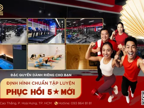 PCS Health- Recovery- Fitness Center, định hình chuẩn tập luyện phục hồi 5 sao mới