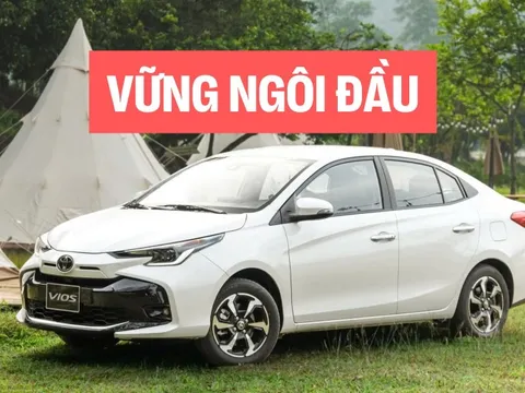 Top 5 sedan bán chạy nhất 11 tháng đầu năm: Bảng xếp hạng tổng dần định hình, Vios vững ngôi đầu, 4/5 cái tên thuộc phân khúc B, không có hạng D