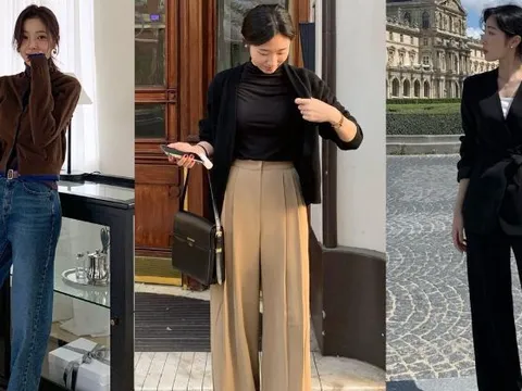 Quần ống rộng vốn đã sang nhưng mặc theo 5 công thức này lại càng thêm đẳng cấp