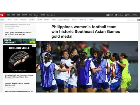 Truyền thông quốc tế lên tiếng sau trận chung kết bóng đá nữ SEA Games 33