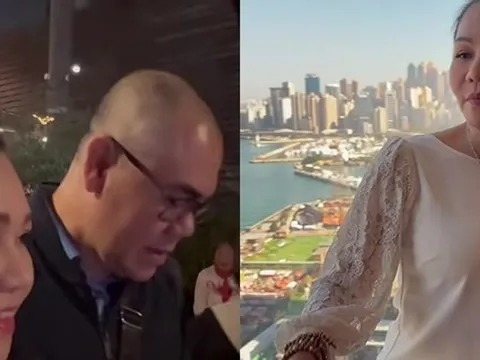 Nữ NSƯT là con dâu Thanh Tuyền kỷ niệm ngày cưới ở Hong Kong: "Mỗi ngày tôi ở một khách sạn"