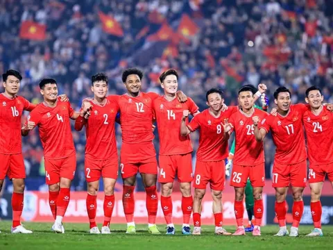 BXH FIFA mới nhất: Đội tuyển Việt Nam tăng bậc nhiều nhất thế giới