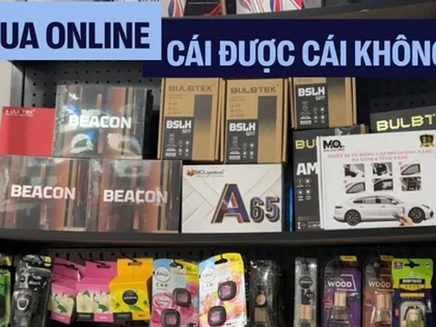 Thử mua phụ kiện ô tô online: Món ổn, món phải mang ra cửa hàng làm lại