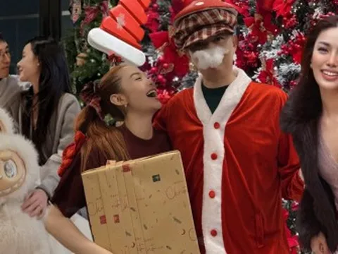 Hội hào môn "bung nóc" mùa Giáng sinh: Midu khoá môi Minh Đạt, xem biệt thự của Phạm Hương - Lan Khuê mà loá mắt