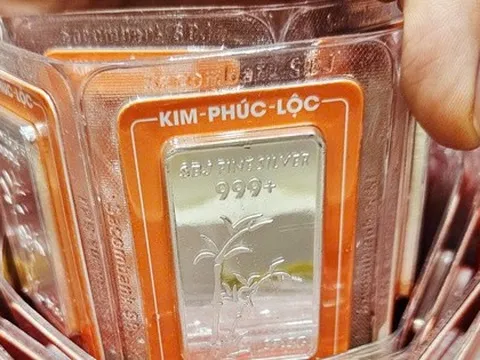 Giá bạc hôm nay, 27-12: Vượt 3 triệu đồng/lượng