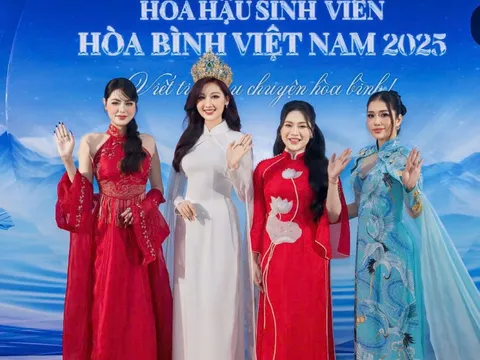 Người đẹp 9x xuất hiện với vai trò quan trọng tại cuộc thi Hoa hậu Sinh viên Hòa bình Việt Nam