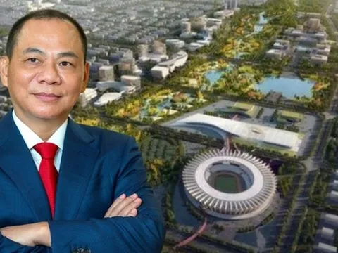 Siêu khu đô thị Olympic do Vingroup của tỷ phú Phạm Nhật Vượng đầu tư, có đấu trường thể thao eSports, tổ hợp sân golf và hàng nghìn căn hộ, biệt thự