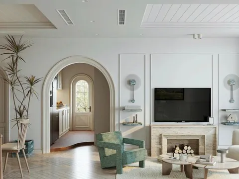 Cải tạo, làm mới căn hộ với ý tưởng từ cát biển