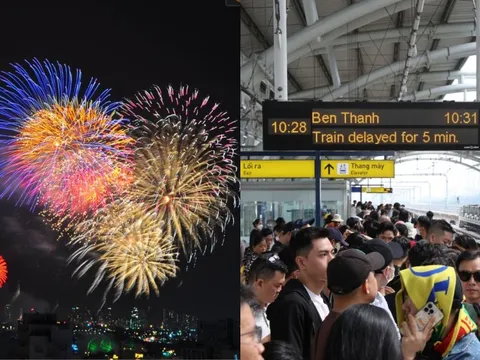 Tin vui cho hàng nghìn người dân TP.HCM đi xem pháo hoa đêm 31/12