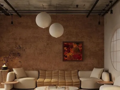 Thiết kế biệt thự 4 tầng đan xen nhiều phong cách