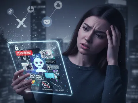 Lệnh cấm, AI kém chất lượng và chatbot gây sốc: Những bê bối mạng xã hội 2025