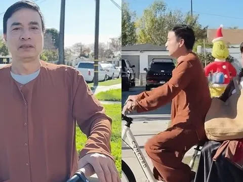 Bố ruột bé Xuân Mai đạp xe bán bánh chưng ở Mỹ: "Tôi thất nghiệp nửa năm nay rồi"