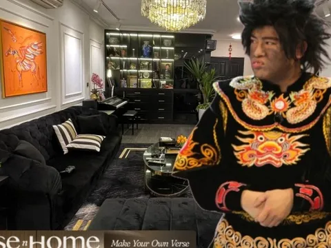 “Thiên Lôi xấu nhất Táo Quân” sống trong căn hộ cao cấp 200m2, mặt thật ở tuổi 45 gây choáng